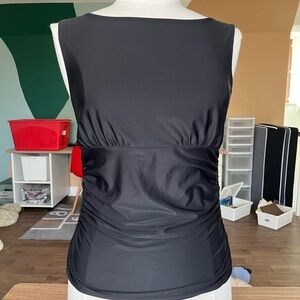 Aritzia Marguerite Black Sleeveless Top